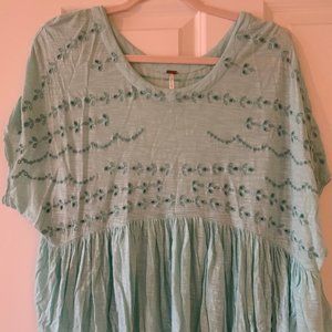 Free People Eyelet top